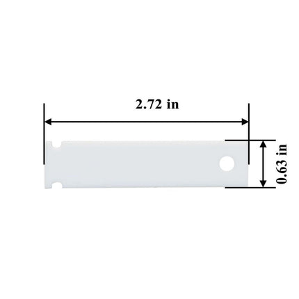 XPARTCO WE03X37317 Dryer Drum Glide  Parts-O-Matic