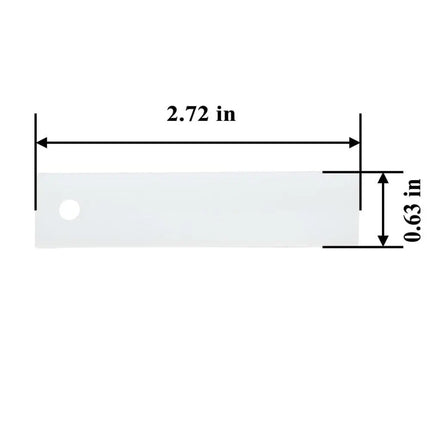 XPARTCO WE03X37318 Dryer Drum Slide Replaces WE1M504  Parts-O-Matic