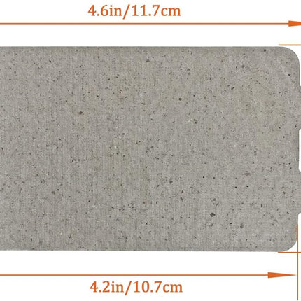 WG47 Microwave Universal Mica Sheet, Waveguide Cover (2.5" X 4.2")  Parts-O-Matic