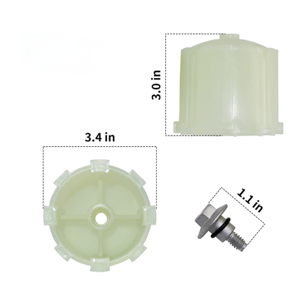XPARTCO WH49X10042 Washer Agitator Coupler  Parts-O-Matic