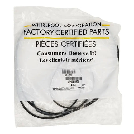 WP40111201 Genuine Whirlpool OEM Dryer Drum Belt  Parts-O-Matic