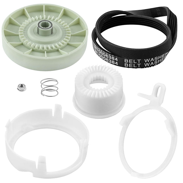 WP6784KIT Washer Drive Clutch Kit & Belt Replaces W10721967, WPW10006384  Parts-O-Matic