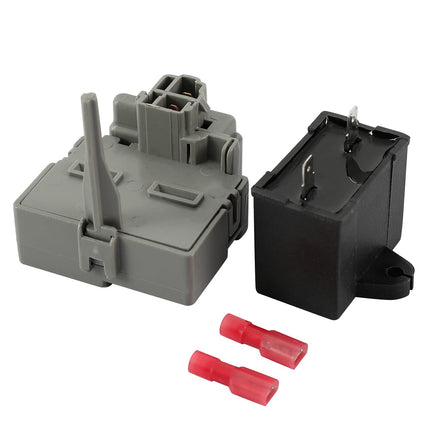 W10189190 Refrigerator Overload, Relay and Capacitor Replaces WPW10189190, WPW10662129  Parts-O-Matic
