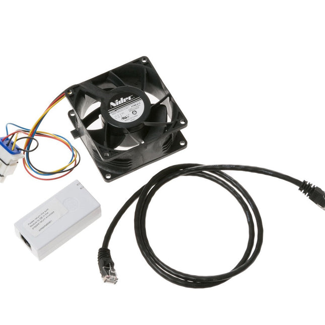 WR49X25197 Refrigerator Genuine OEM Axial Evaporator Motor Replaces WR60X26866  Parts-O-Matic