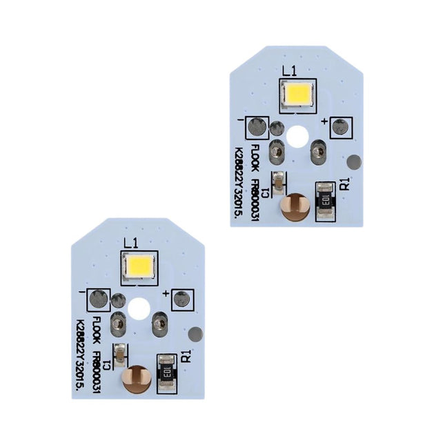 XPARTCO WR55X11132 Refrigerator LED Light - 2 Pack  Parts-O-Matic