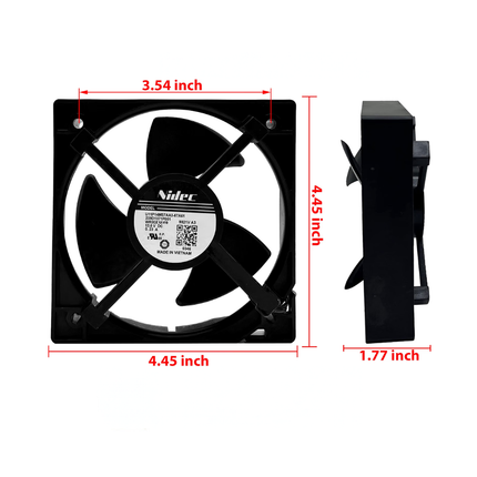XPARTCO WR60X25858 Refrigerator Evaporator Fan Motor  Parts-O-Matic