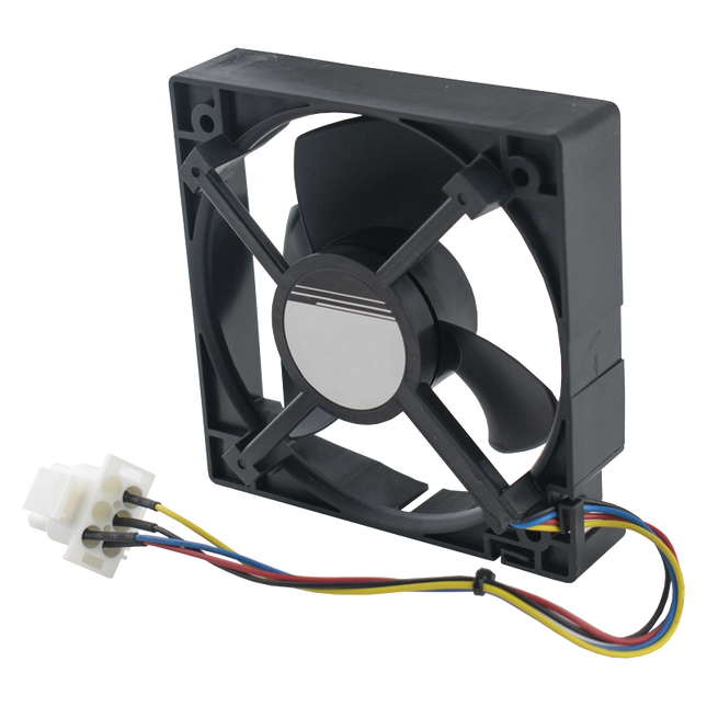 WR60X25858CM Refrigerator Evaporator Fan Motor Replaces WR60X25858  Parts-O-Matic