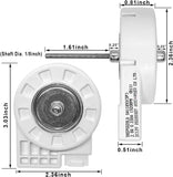 XPARTCO DA31-00146J Refrigerator Evaporator Fan Motor