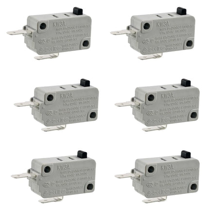 (6 Pack) XPG499 Microwave Door Switch (Normally Closed)  Parts-O-Matic