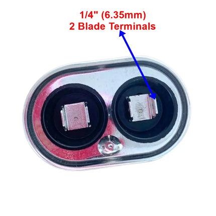 MWC21105 Microwave High Voltage Capacitor 2100 vac, 1.05 mfd uf  Parts-O-Matic