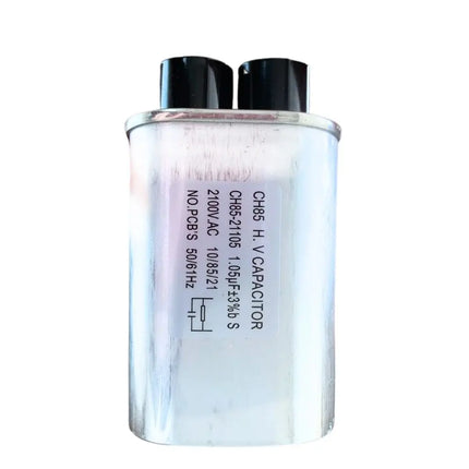 MWC21105 Microwave High Voltage Capacitor 2100 vac, 1.05 mfd uf  Parts-O-Matic