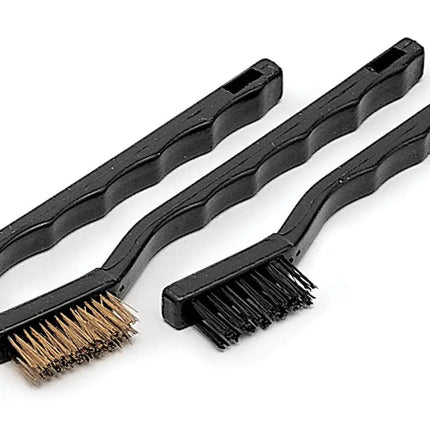 WB-3XPL Miniature Brass, Nylon and Stainless Steel Brush Set  Parts-O-Matic