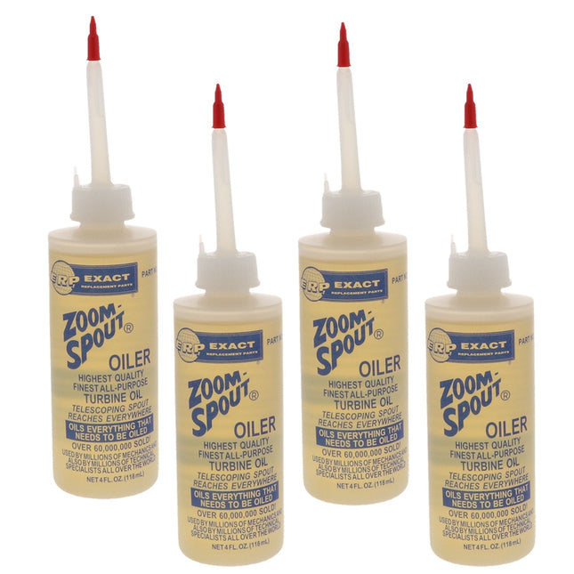 (4 Pack) ERP ZS75 Zoom Spout Oiler, Multi Purpose Precision Oiler, Lubricating oil  Parts-O-Matic