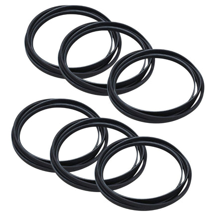 6 Pack - XPARTCO 341241 Dryer Drum Belt  Parts-O-Matic