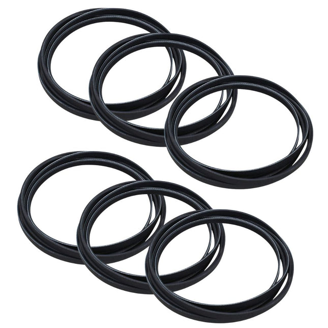 6 Pack - XPARTCO 341241 Dryer Drum Belt  Parts-O-Matic