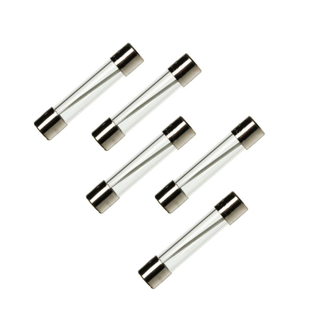 (5 Pack) EXP20AG Glass Line Fuse, Fast Blow,  20A  Parts-O-Matic