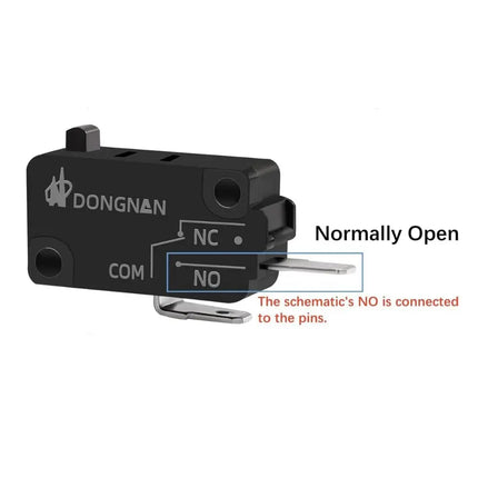 EXP497 Microwave Door Switch (Normally Open)  Parts-O-Matic