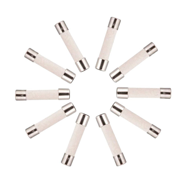 (10 PK) XP20A-SB Ceramic Line Fuse, Slow Blow, 20A - 6.35 x 32 mm  Parts-O-Matic
