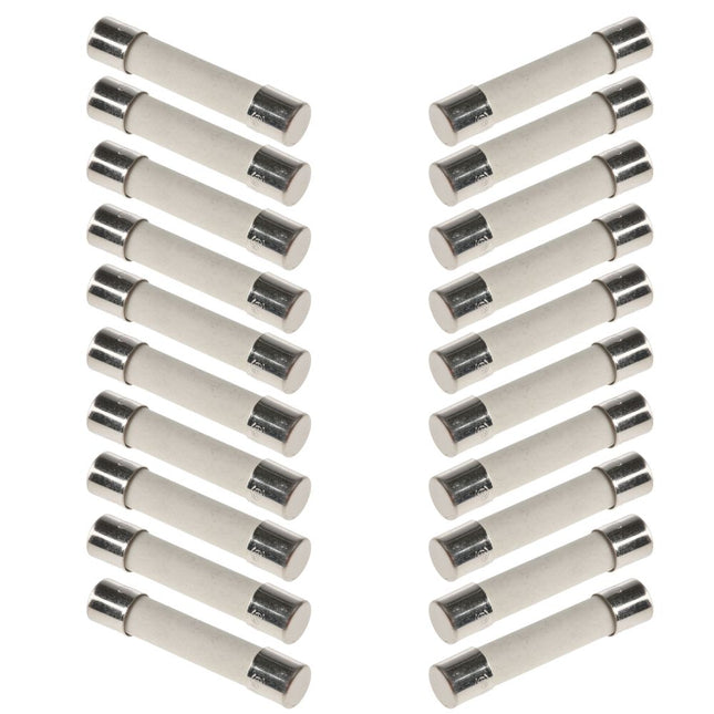 (20 PK) XP30A-FB Ceramic Line Fuse, Fast Blow, 30A - 6.35 x 32 mm Product vendor Parts-O-Matic