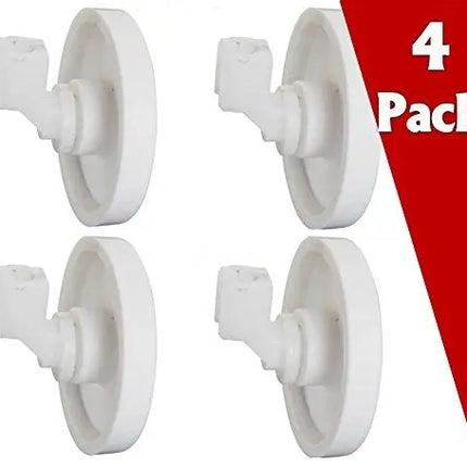(4 Pack) ER154174501 Dishwasher Lower Rack Roller Replaces 5300809640 Exact Replacement Parts