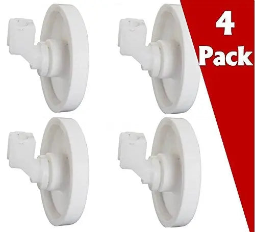 (4 Pack) ER154174501 Dishwasher Lower Rack Roller Replaces 5300809640 Exact Replacement Parts
