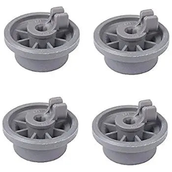 (4 Pack) ERP 165314 Dishwasher Lower Rack Roller Replaces 00165314 Exact Replacement Parts