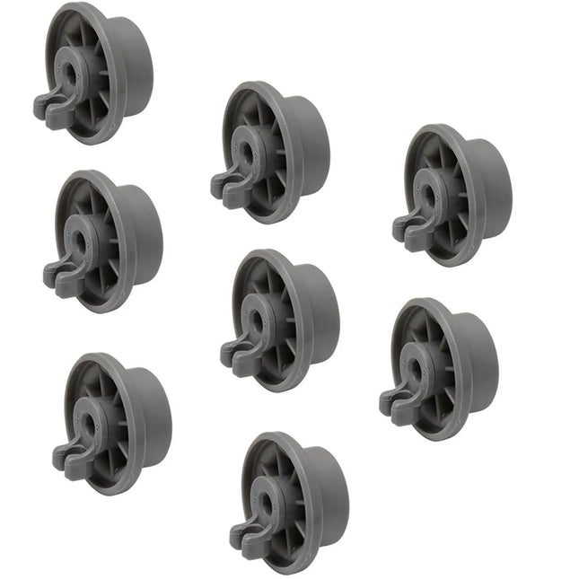 (8 Pack) ERP 165314 Dishwasher Lower Rack Roller Replaces 00165314 Exact Replacement Parts