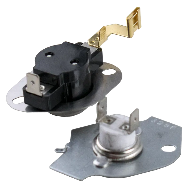 197CM Dryer Thermostat Kit Replaces 279816, WP3977767, W10900067 Choice Manufactured Parts