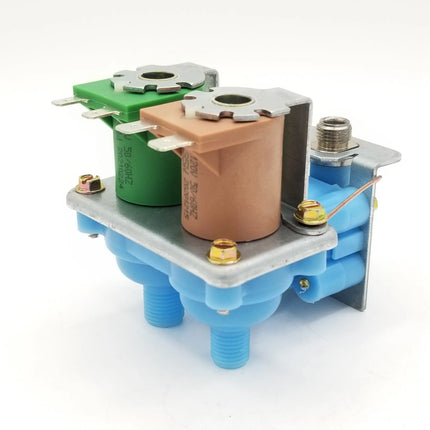 4318046CM Refrigerator Dual Valve Water Valve Replaces 4318046, WP2188542 Choice Manufactured Parts