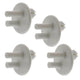 (4 Pack) 241993001CM Refrigerator Rear Crisper Cover Support Replaces 241993001