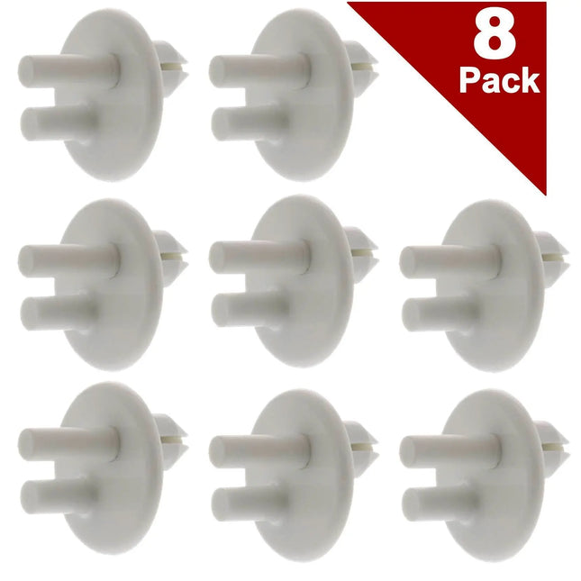 (8 Pack) ERP 241993001 Refrigerator Rear Crisper Cover Support Exact Replacement Parts