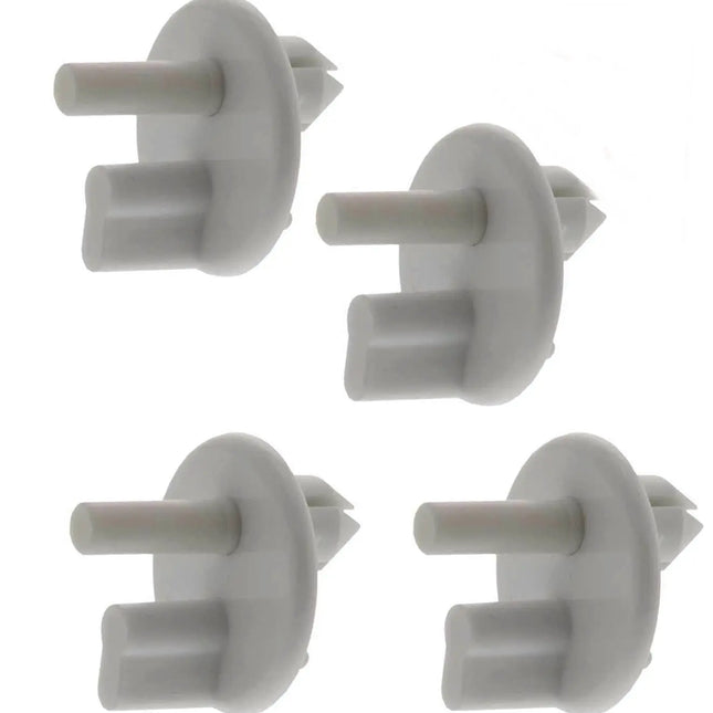 (4 Pack) 241993101CM Refrigerator Front Crisper Cover Support Replaces 241993101 Choice Manufactured Parts