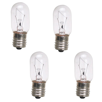 (4 Pack) 26QBP4093 Microwave incandescent light bulb Replaces 8206232A Exact Replacement Parts