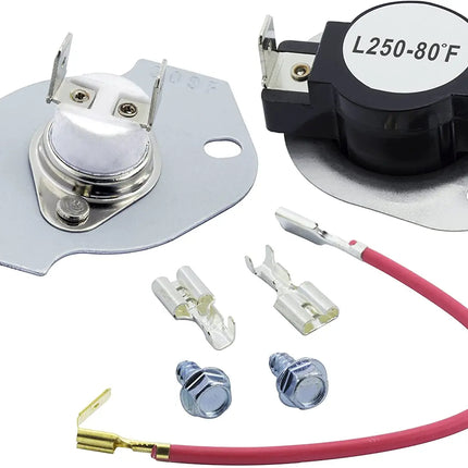 279816CM - 3392519CM Thermostat & Thermal Fuse Set Replaces 279816, WP3392519 Choice Manufactured Parts