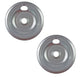 (2 Pack) 316048413CM 8" Burner Drip Pan Replaces 316048413