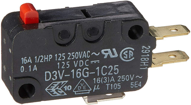 3W40025L Genuine LG OEM Dishwasher Micro Switch