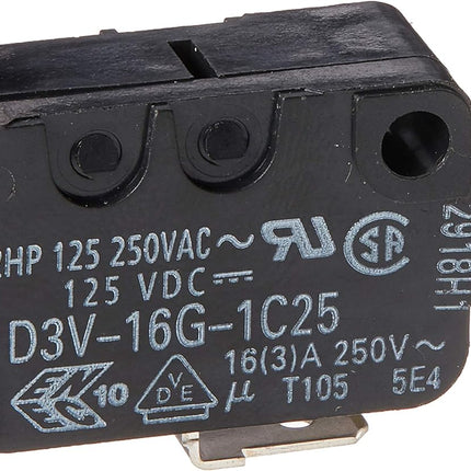 3W40025L Genuine LG OEM Dishwasher Micro Switch