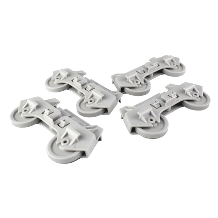 4317933CM Dishwasher Lower Rack Rollers (Set of 4) Replaces 4317933 Choice Manufactured Parts