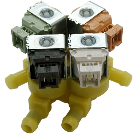 824069CM Washer Water Valve (240V, 4-way valve.) Replaces 824069 Choice Manufactured Parts