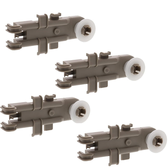 (4 Pack) ERP 8268743 Dishwasher Upper Dishrack Wheel Replaces WP8268743  Parts-O-Matic