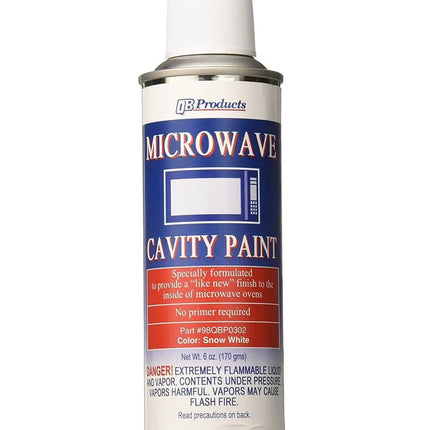 98QBP0302 Microwave Cavity Spray Paint (Snow White) 6 oz Exact Replacement Parts