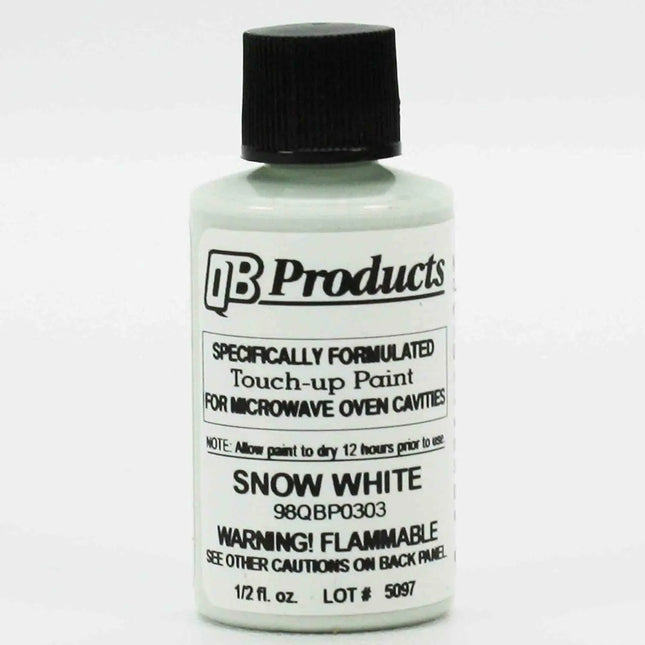 98QBP0303 Microwave Cavity Touch-up Paint (Snow White) 1/2 fl. oz Exact Replacement Parts