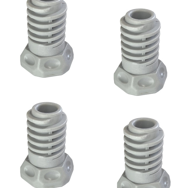 (4 Pack) DC61-03128ACM Dryer Leveling Leg Replaces DC61-03128A Choice Manufactured Parts