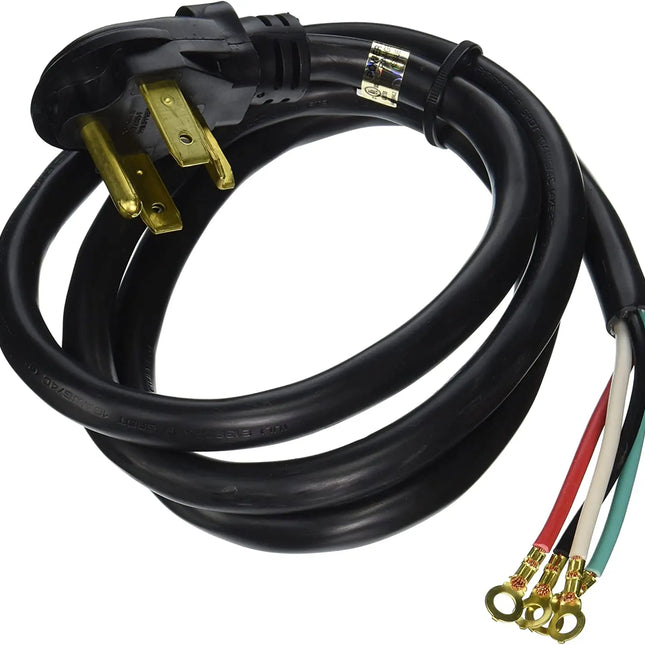 EDCORD484W Electric Dryer 4 Prong Power Cord Xpartco