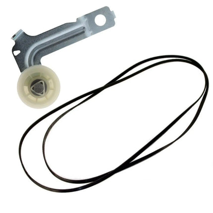 EXP529 Dryer Idler Pulley & Belt Set Replaces WPW10547292, WP8547157 Exact Replacement Parts
