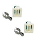 (2 Pack) EXP570 Dryer Door Latch Kit