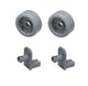 PK136277-2 Dishwasher Lower Dishrack Roller Replaces WD12X10136,  WD12X10277