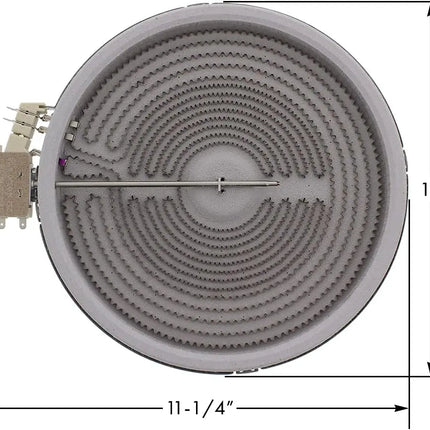 RS975D25 Range Dual Radiant Surface Element Replaces 316555800, WPW10275049 Exact Replacement Parts