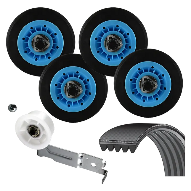SAMKIT Dryer Rebuild Kit for Samsung Replaces DC97-16782A, 6602-001655, DC93-00634A Choice Manufactured Parts