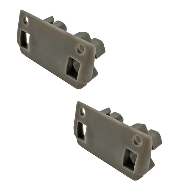 (2 Pack) W10195622CM Dishwasher Dish rack Stop Clip Replaces WPW10195622 Choice Manufactured Parts